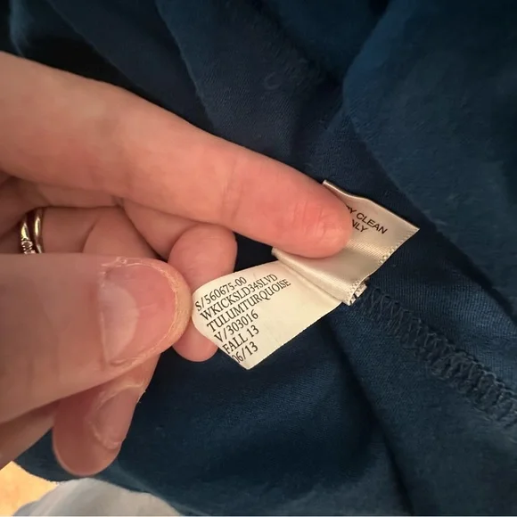 Banana Republic x Issa London Blue Wrap Dress Size L - Picture 8 of 11